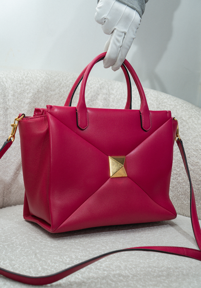 Nappa One Stud Leather