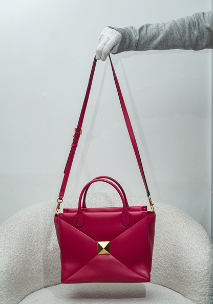 Nappa One Stud Leather