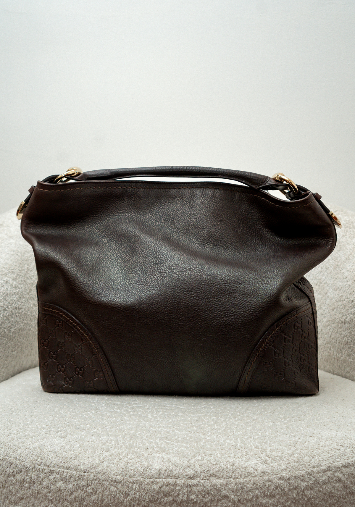 Guccissima Leather Signoria Hobo Bag
