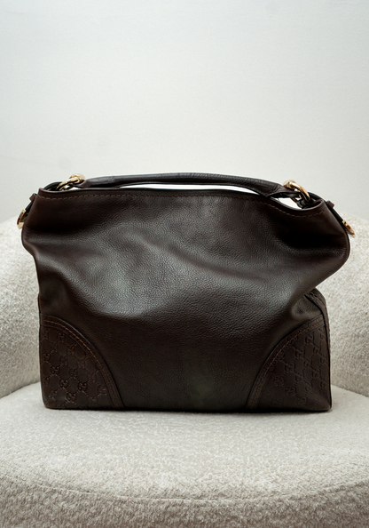 Guccissima Leather Signoria Hobo Bag