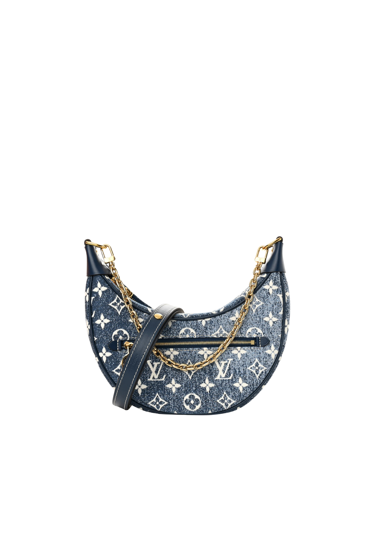 Jacquard Denim Loop Bleu