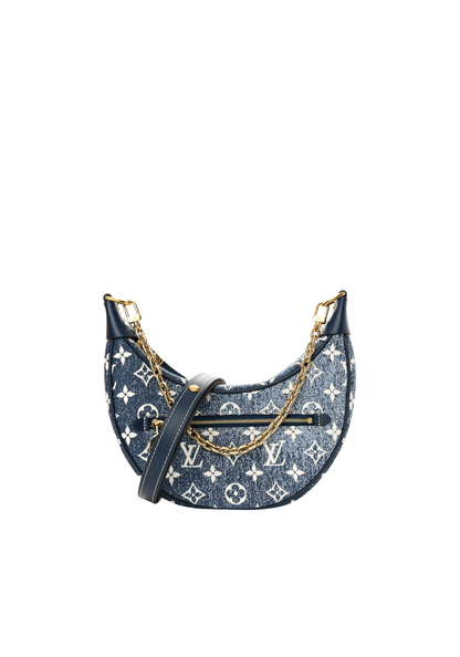 Jacquard Denim Loop Bleu