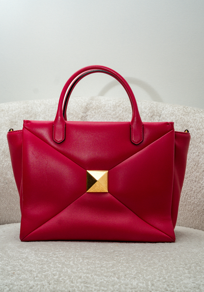 Nappa One Stud Leather