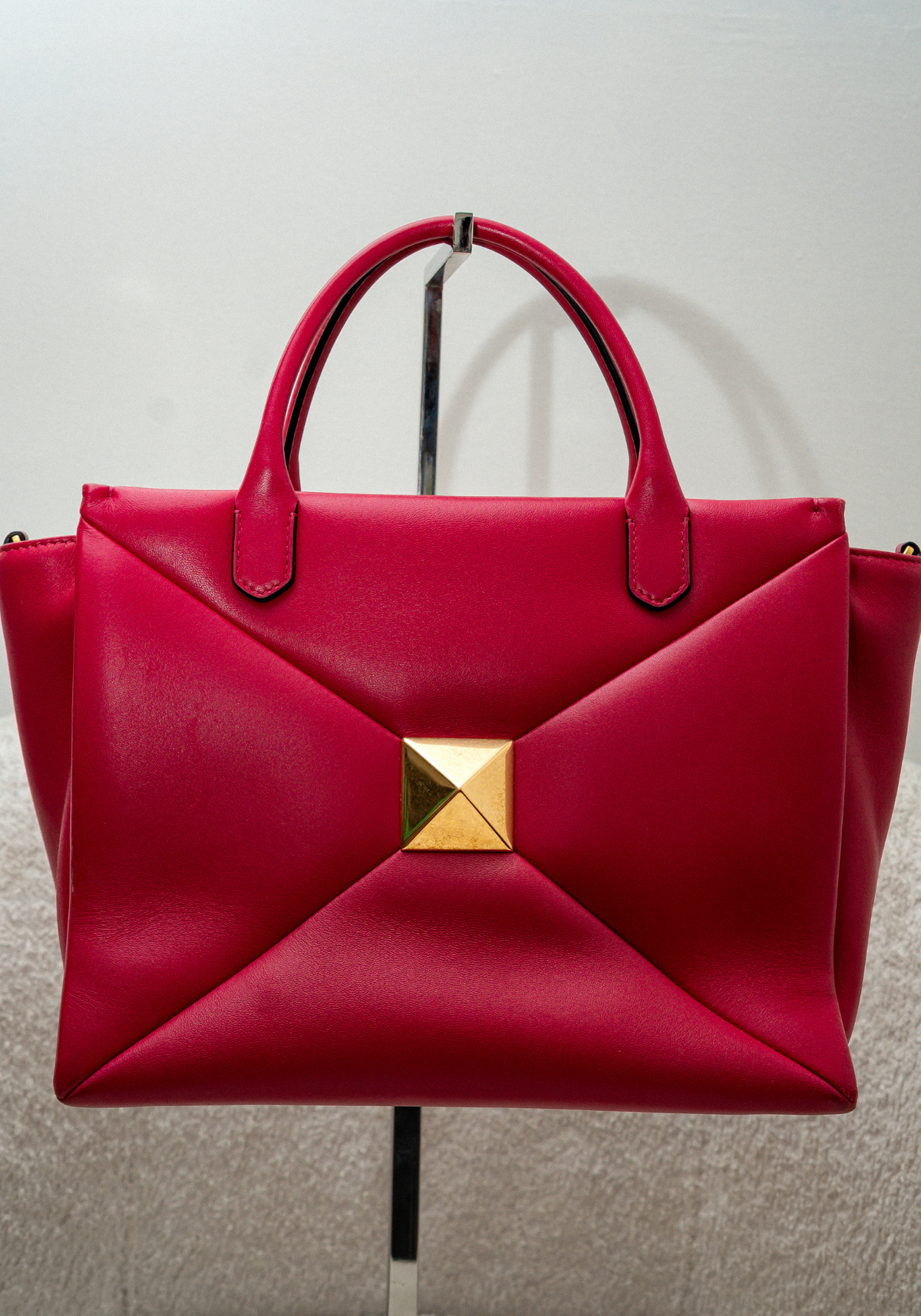 Nappa One Stud Leather