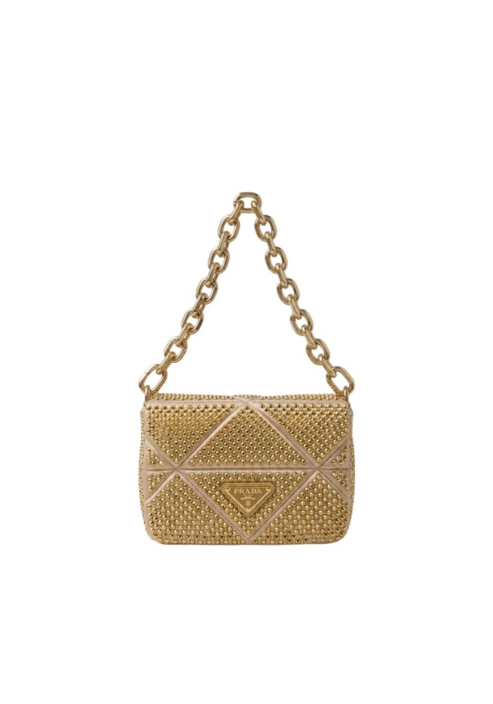 Crystal-Embelished Bag