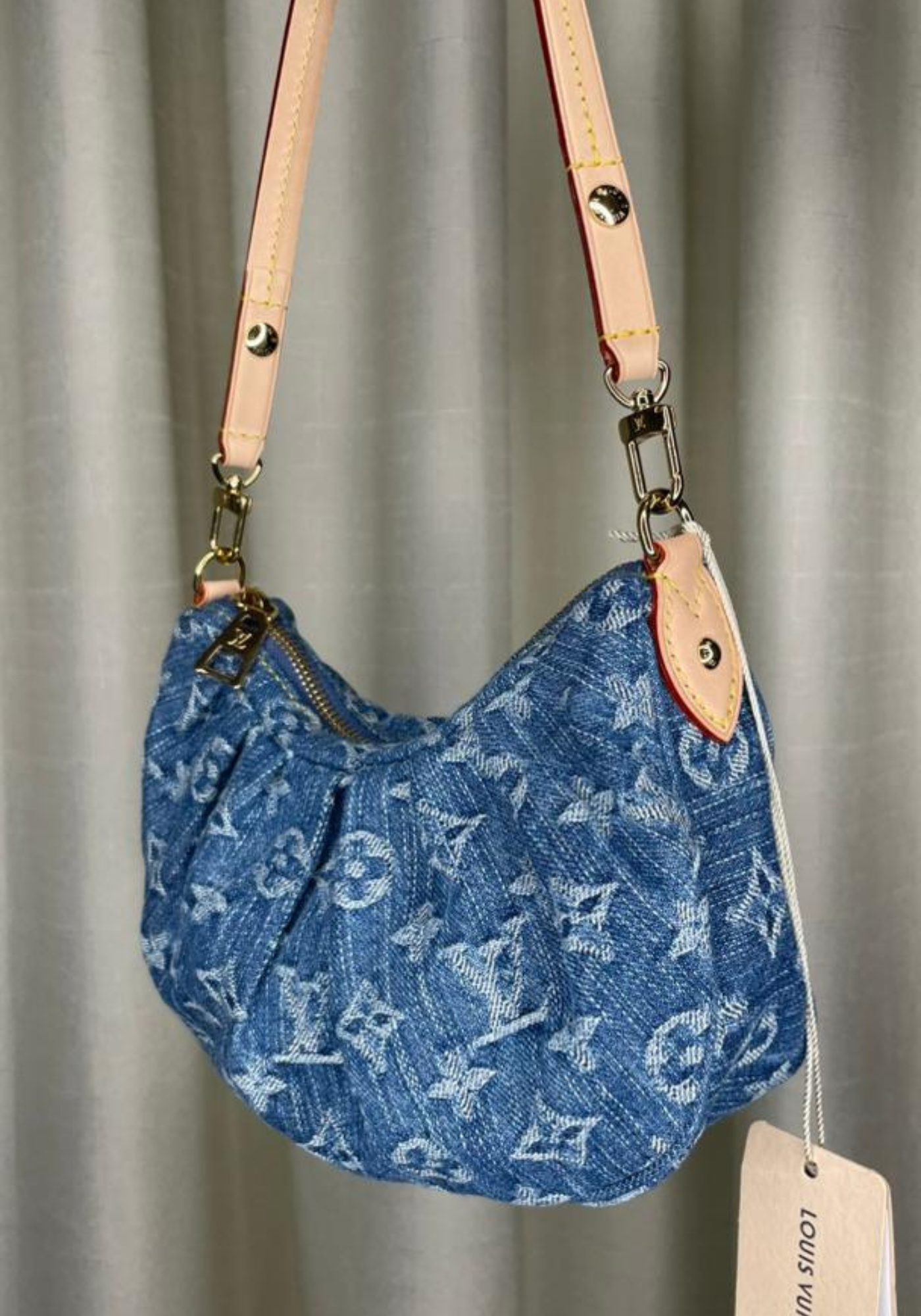 Pochette Valley Monogram Denim Bag