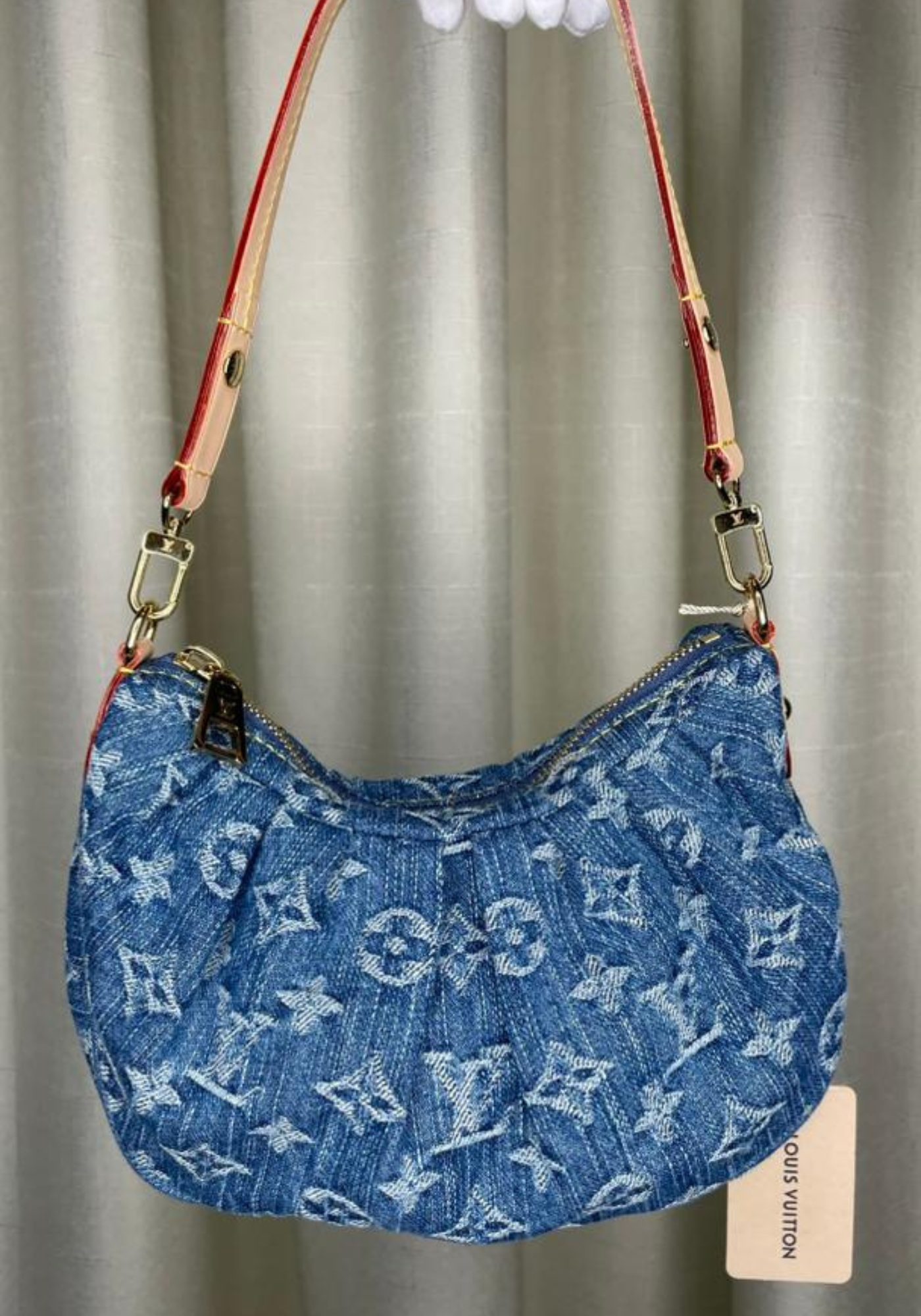 Pochette Valley Monogram Denim Bag