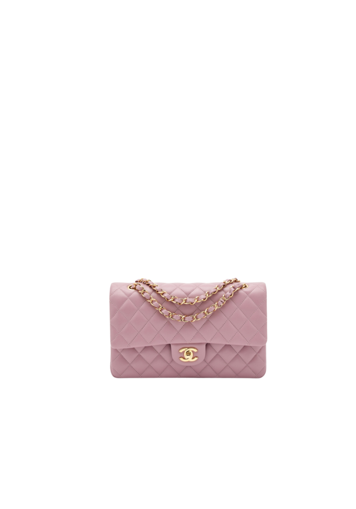 Medium Lambskin Classic Flap Bag (Second Hand)