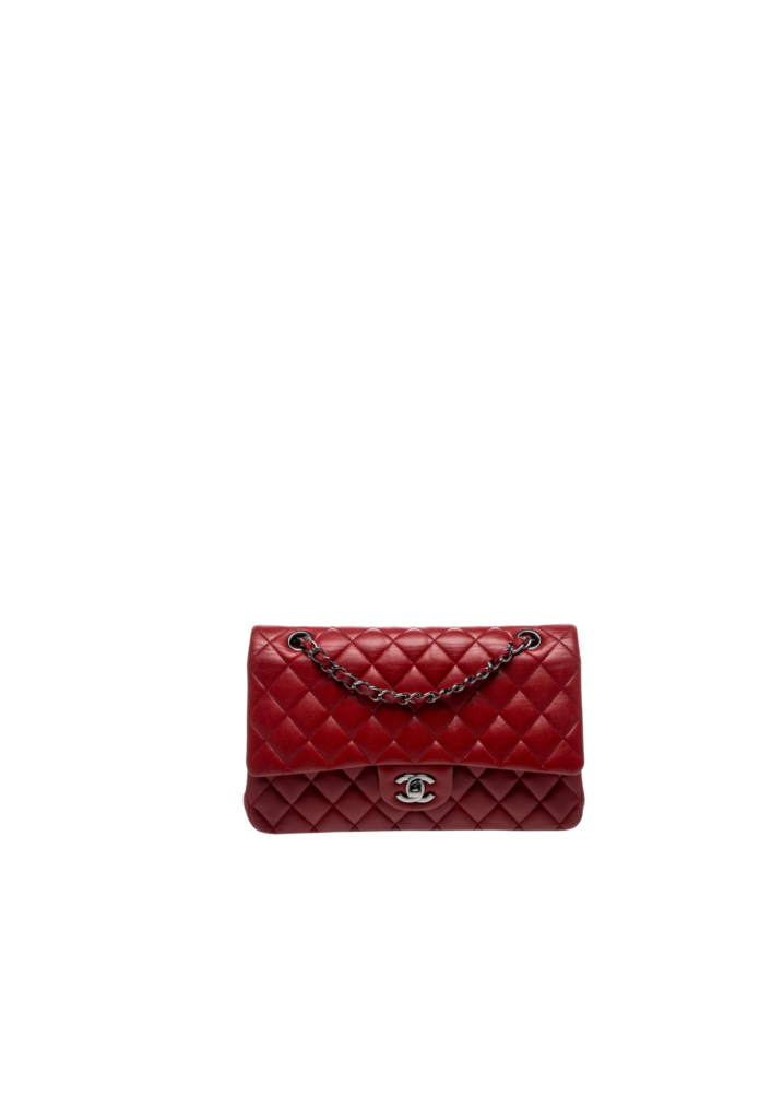 Medium Lambskin Classic Flap Bag (Second Hand)